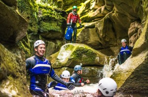 Gorge-walking-in-Yorkshire