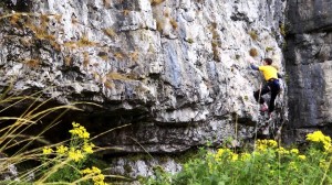 Rock climbing Yorkshire